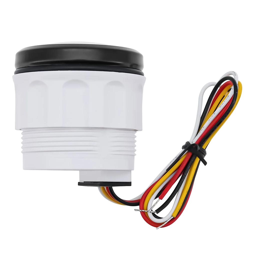 12V Car Accessories 2" 52mm VOLT Meter 8-16V Waterproof Voltage Gauge with 7 Colors Backlight for Car Boat Marine