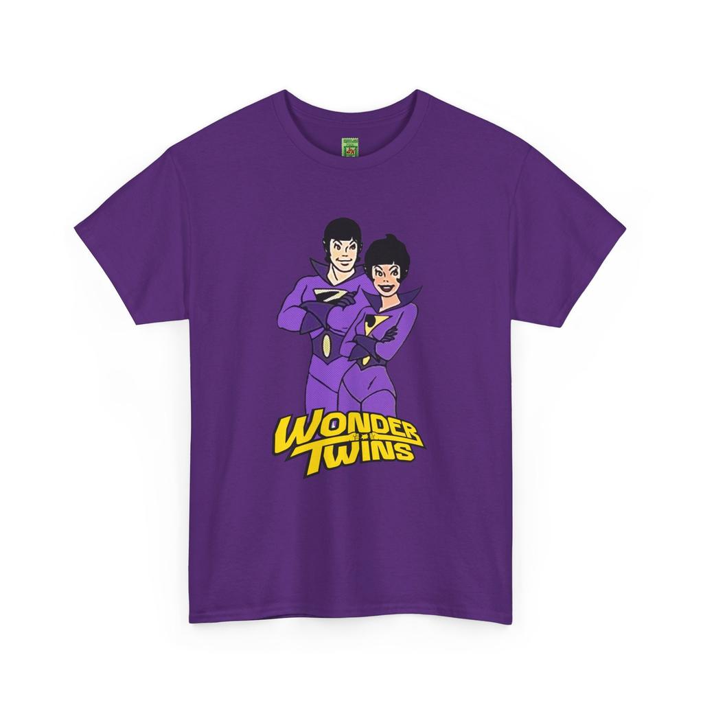Wonder Twins (Zan and Jayna) Super friends Unisex Heavy Cotton Tee