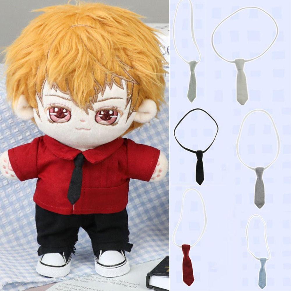 6 Colors Fashion Clothes Ties Tie Accessories Doll Shirt Ties 20cm Cotton Dolls/1/12 Bjd Dolls