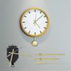 Wall Silent Pendulum Quartz Clock Movement, Pendulum Clock Mechanism Parts Motor Replacement Diy Re -GT