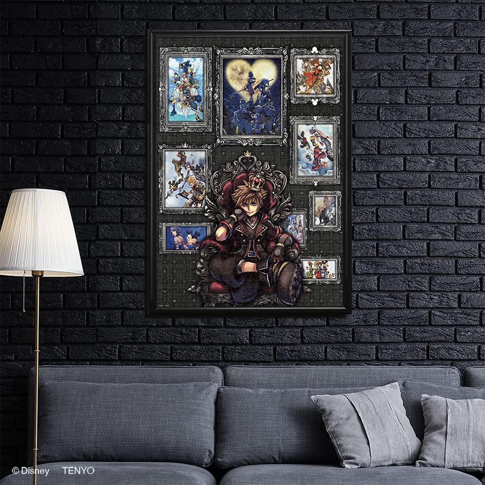 Tenyo в пазле из 1000 деталей Disney Kingdom Hearts Reminiscence В комплект входят клей и шпатель. В комплект входит сервисная карта [Сделано в Японии] (51х73,5см)