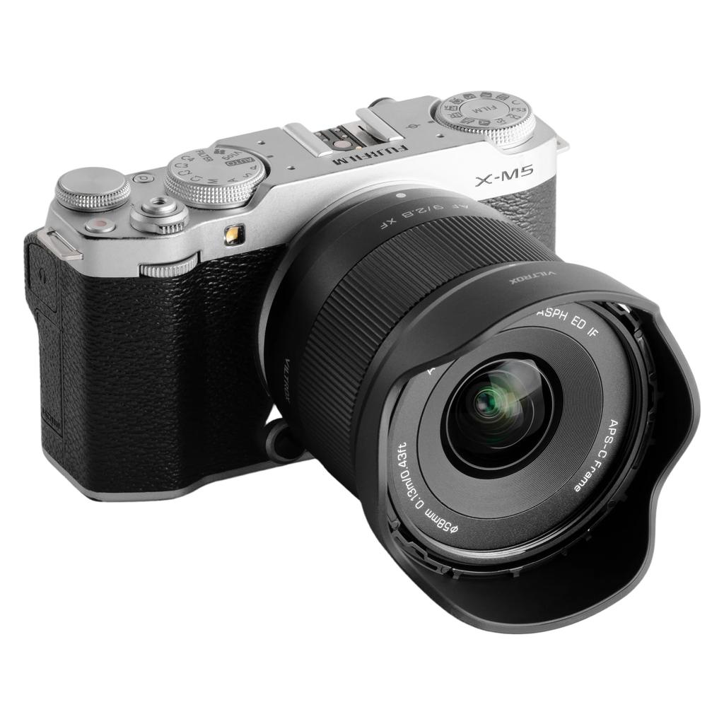 VILTROX AF 9mm XF AIR lens for Fujifilm Compatible with Fujifilm mirrorless cameras such as F2.8 ultra-wide-angle X-mount. X-T5, X-T50, X-S20, X-M5,