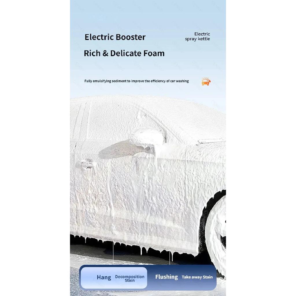 Электрический автомобильный распылитель пены, распылитель мыла под давлением, автоматическая мойка пены высокого давления, аксессуары для мойки наружных поверхностей автомобиля