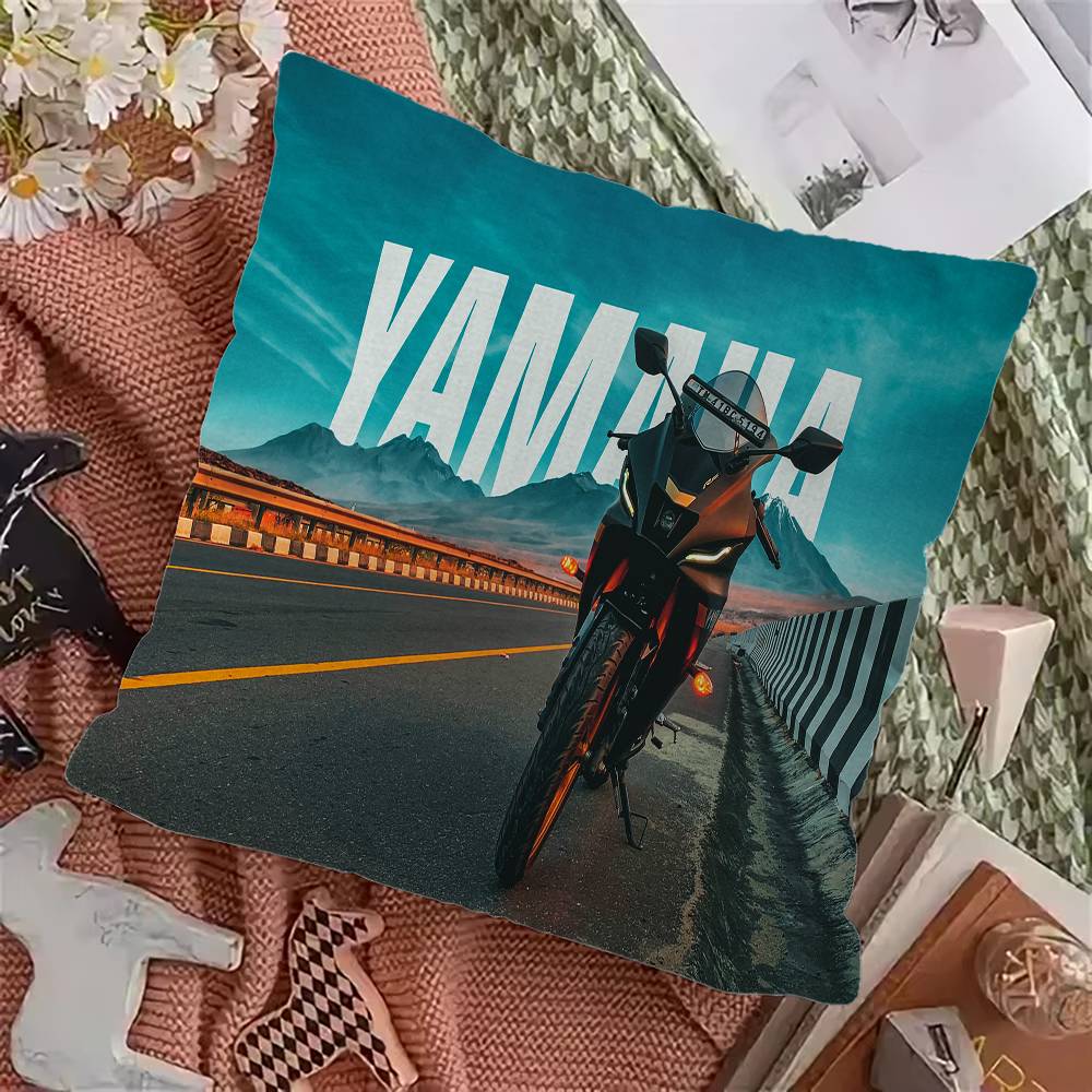 Y-YAMAHA Мотоцикл Наволочка мультяшный Подарок Чехол для подушки Спальня Дом Диван Стул Сиденье Декор чехол для подушки
