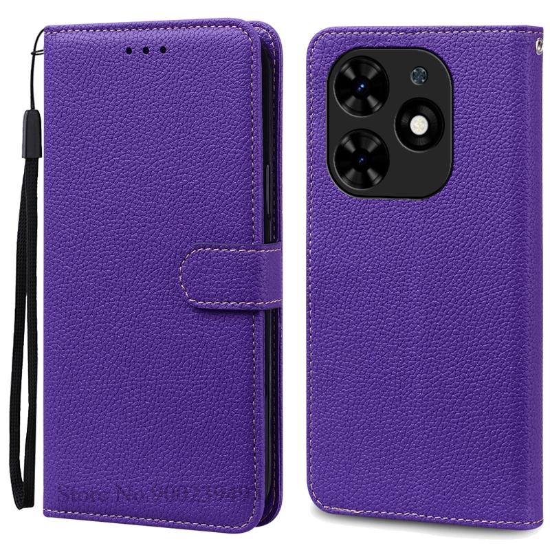 Чехол Spark Go 2024 для Tecno Spark Go 2024, кожаный чехол-кошелек, откидная крышка для Techno Spark Go 2024, чехол для телефона, чехол, Fundas
