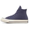 Chuck 70 High Heritage Color Suede - Shadow Purple Unisex Sneakers Dark-Whiskey A09475C