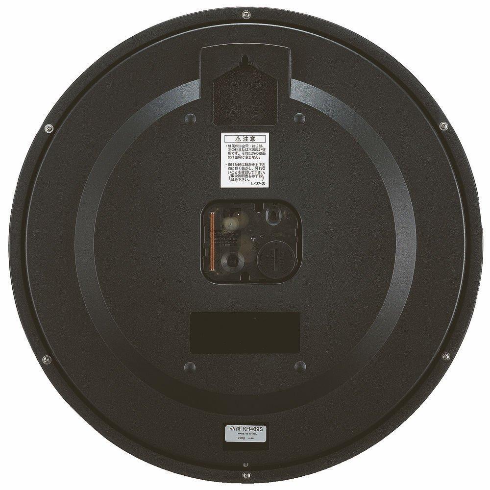 Seiko Часы настенные офисные кварцевые аналоговые с металлическим каркасом KH409S SEIKO