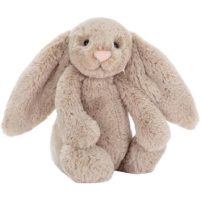JELLYCAT Кролик Бонни милая первая встреча подарочная коробка погремушка успокаивающая милая кукла плюшевая кукла высота 23 см/18 см