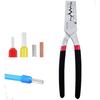 Ergonomic Grip Crimping Pliers For DIY Projects Built-In Cutting Blade Comfortable Handling Efficient Crimping