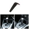 Black ABS Carbon Fiber Shift Gear Knob Cover For BMW E81 E82 E87 E90 E92 E93 F01