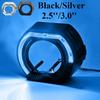 2pcs 2.5 Inch 3 Inch Angel Eyes Led Easy Install Koito Q5 Bixenon Hid Projector Lens Shroud Mask Cover Headlight Car Styling