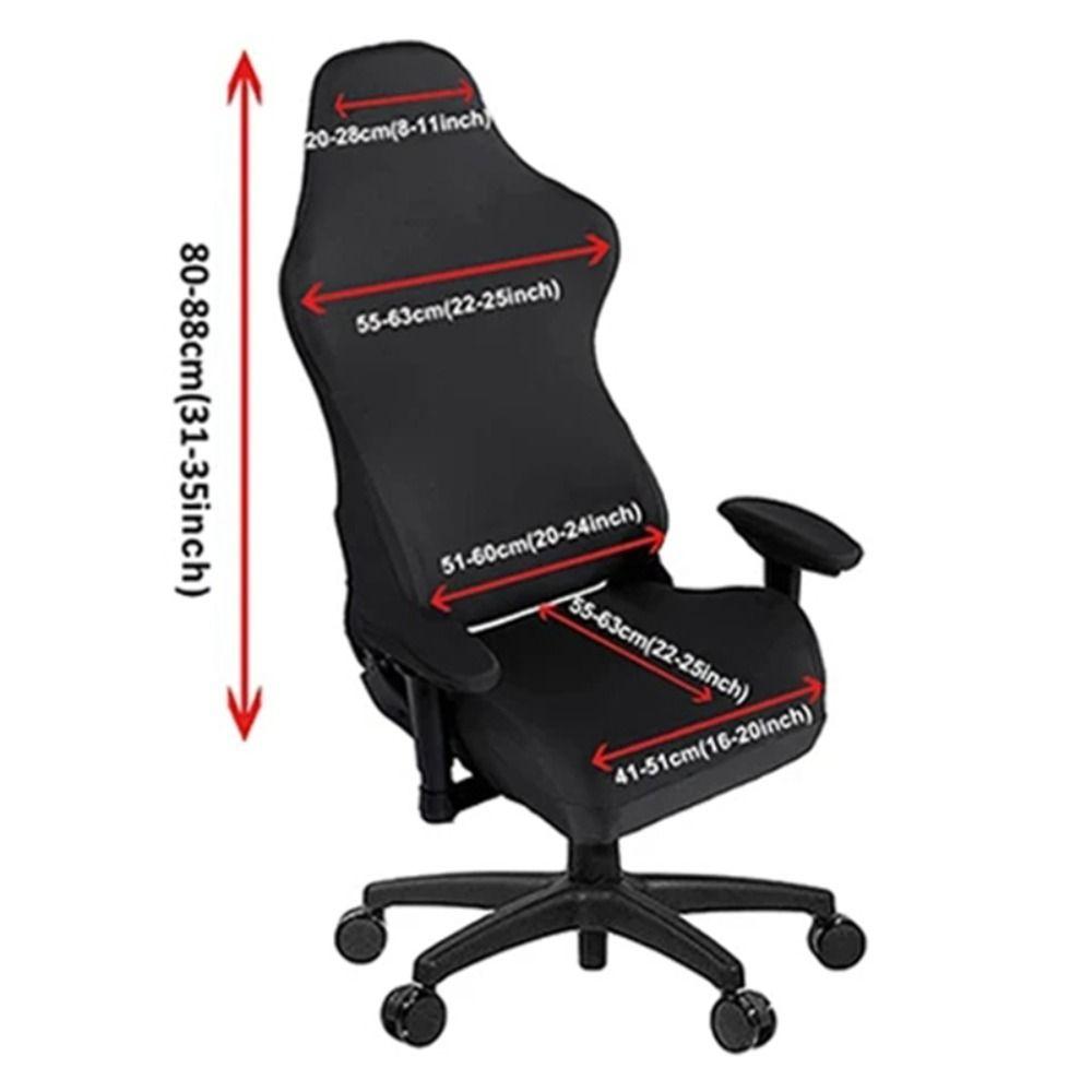 Эластичный защитный чехол из полиэстера, чехол для сиденья, моющийся чехол для игрового кресла, кресло