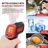 Non Contact Infrared Thermometer Gun TP30W Digital Laser Temperature Measurement Grill Oven Swimming Pool HVAC Cooking Max Min