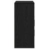 Sideboard Black Oak Look 60 x 31 x 70 cm Engineered Wood