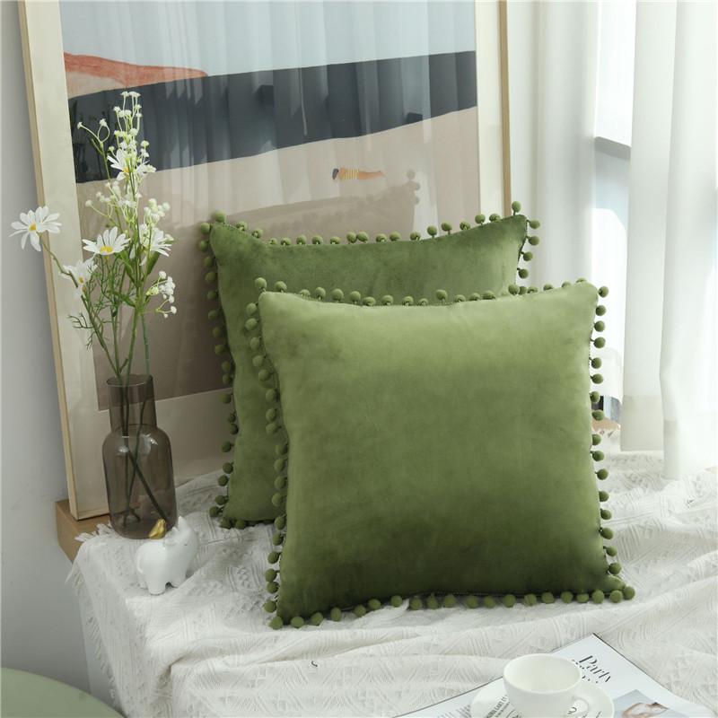 GURET бархатные наволочки декоративные подушки для дивана автомобиля Housse De Coussin 45*45 30*50 мягкие роскошные домашние декорации пледы