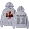 Толстовка Benson Boone American Heart Tour 2025 Винтажный Принт Мужская Женская Модная Свитшот с Длинным Рукавом Панк Хип-хоп Свободная Худи