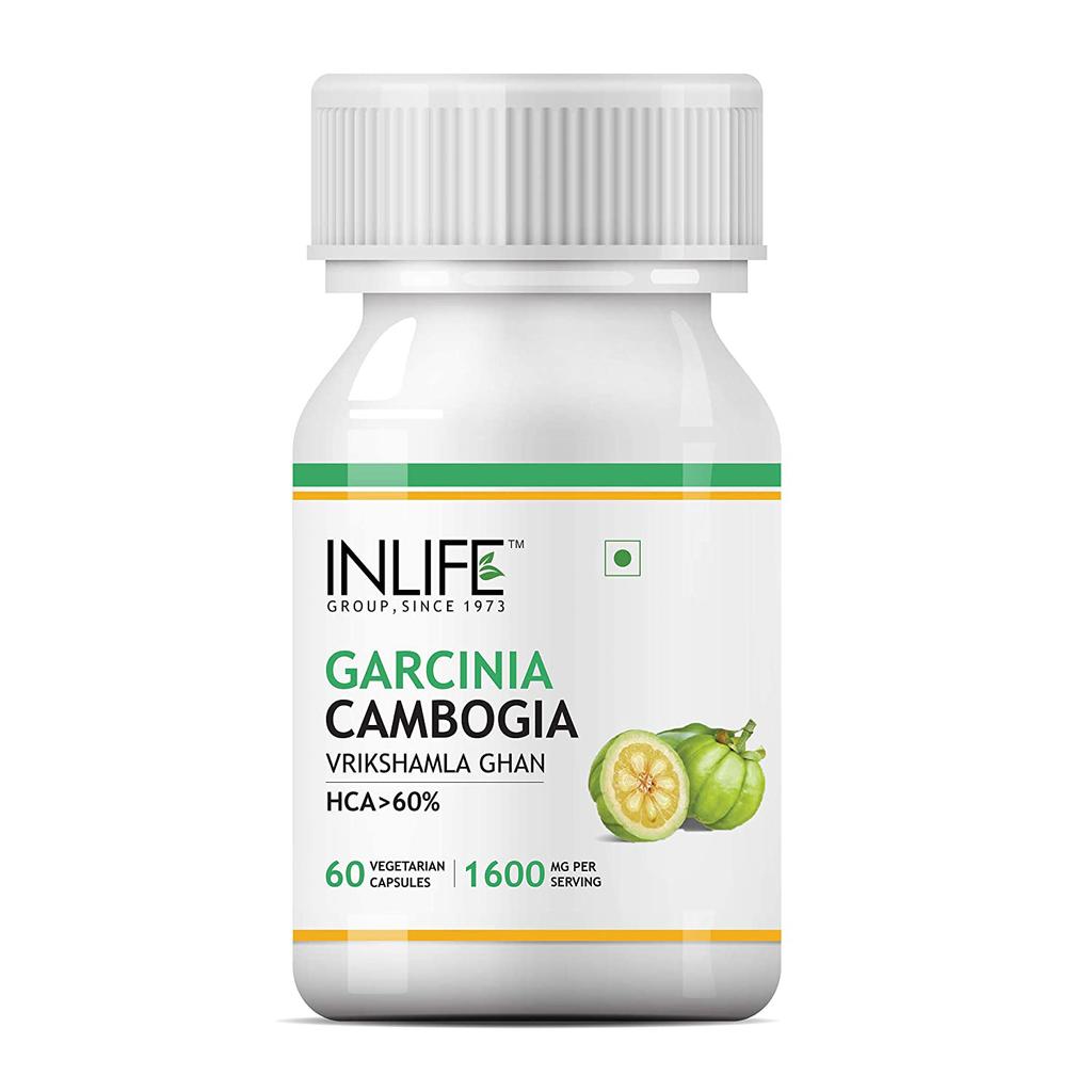 Гарциния камбоджийская (60 кап, 1600 мг), Garcinia Cambogia, INLIFE