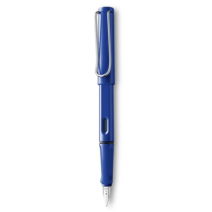 LAMY Safari Blue Fountain Pen (M) Steel Nib L14-M