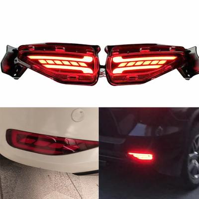 1 комплект светодиодов для Toyota Fortuner SW4 2015 2016 2017 2018 2019 2020, отражатель, фонарь заднего бампера, противотуманная фара, стоп-сигнал, указатель поворота