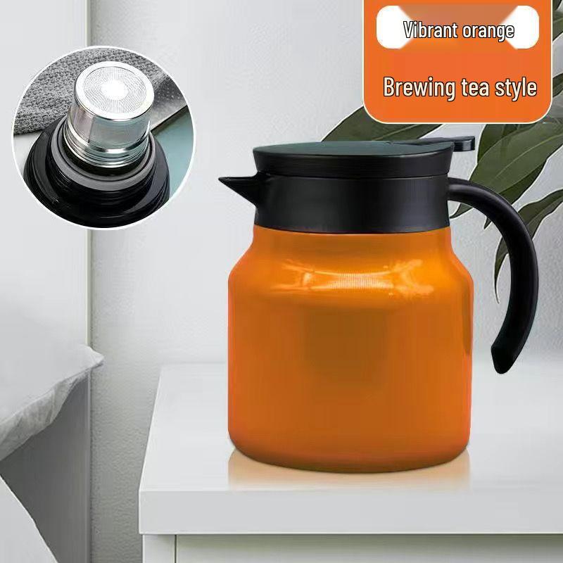Large Capacity 316 Stainless Steel Thermos with Tea Infuser and Water Separator for Home or Office