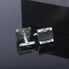 Личность Деловой Французский Рубашечные Запонки Мужская Мода Геометрические Квадратные Кристальные Запонки 2022 Новые Подарки Роскошному Мужчине
