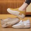Модная женская повседневная обувь с плоским дном, дышащая, прогулочная обувь для отдыха, мягкая подошва, удобные кроссовки, повседневные спортивные сандалии 2024