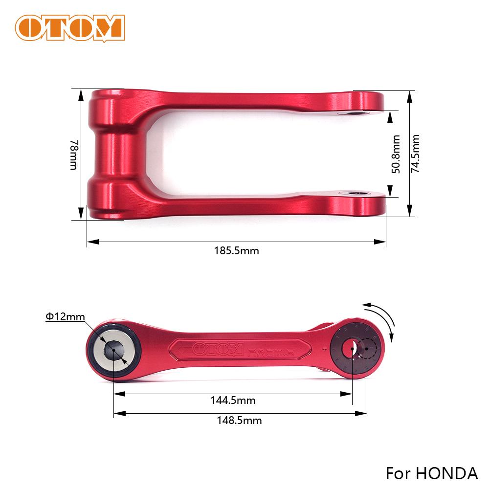 OTOM Adjustable Lowering Link Lowering Suspension For KTM GASGAS KAWASAKI YAMAHA HONDA Motorcycle Linkage ARM CNC Aluminum