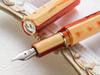 WANCHER Kaleido Queen Sunset Fountain Pen, Octagonal Acrylic Resin Body, Fine Nib