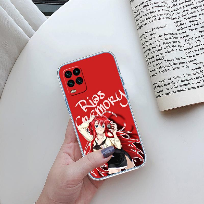 BH37 Прозрачный чехол для телефона Rias Gremory для Motorola Moto G7 G8 G9 G84 G85 G73 G24 G15 Z2 Play Power Plus