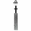 Adjustable Cattle Brush Black and White 84 x 10 x 91 cm PVC