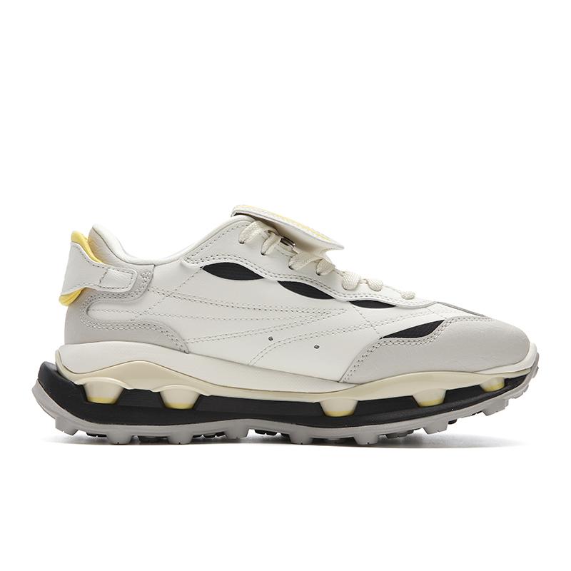 Fila KM2 Амортизирующие износостойкие легкие низкие повседневные кроссовки женские белые серые F12W543119FGM