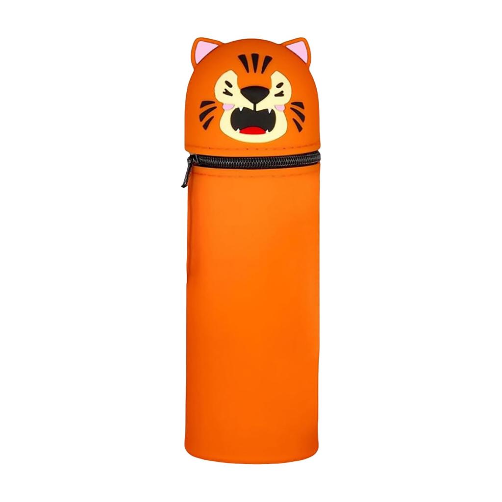 Silicone Pencil Bag Creative Retractable Stationery Pen Holder Student Pen Holder