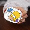 Милый Чехол The S-simpsons для Samsung Galaxy Buds 2 2Pro Live 4 Pro 4Pro 3Pro 3 FE Прозрачный Чехол для Наушников с Крючком