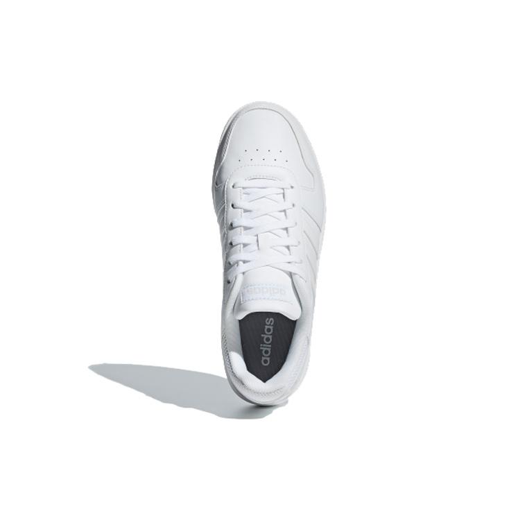 Adidas Womens Hoops 2.0 'Footwear White' (women's sizes) Footwear White / Cloud White Skateboard Shoes B42096