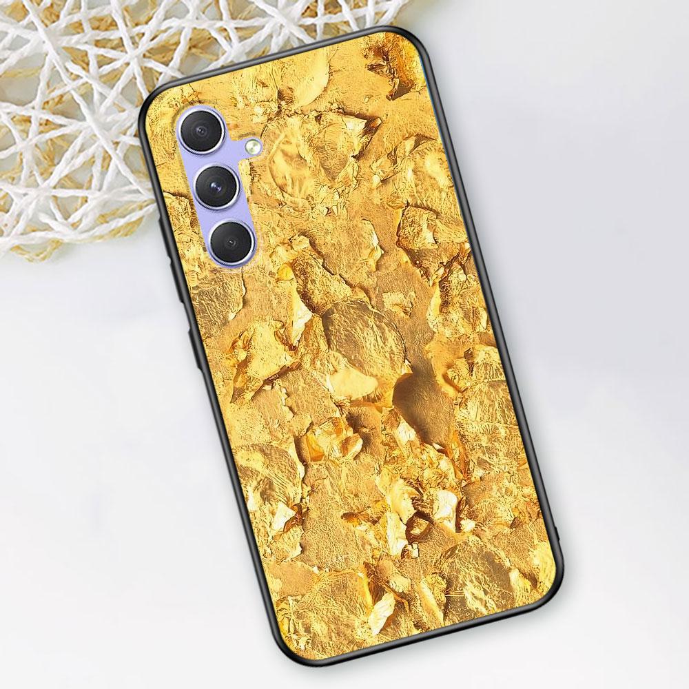 Чехол с принтом золотого узора для Samsung Galaxy A51 A53 A54 A31 A52 A12 A13 A21s A22 A32 A11 A22 A33 A41 A52s TPU Чехол для телефона
