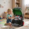 Kids Truck Engine Toy, Toy Steering Wheel with Spray, Lights and Sounds, Educational Gifts for 3-6 Years, Green