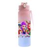 750Ml Water Bottle Christmas K-Pop Demon Hunters Printed Large Capacity Drinking Cup Portable Outdoor Sports Water Cup Children Kid Gift
