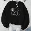 Women's Trendy Printed Crew Neck Sweatshirt, Oversize Fit , Street Style Essential