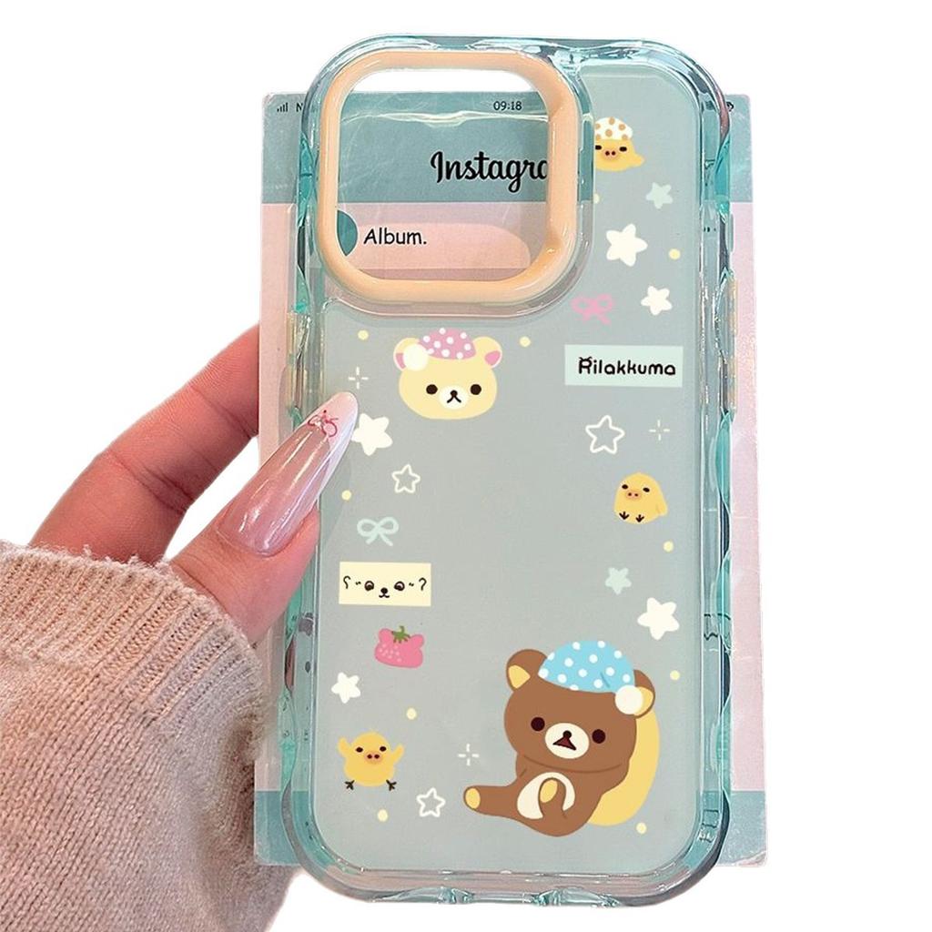 For Apple Mobile Phone Protective Cover, High-end Wavy Jelly Shell, for Apple Summer High-end Three-in-one Mobile Phone Case New Style