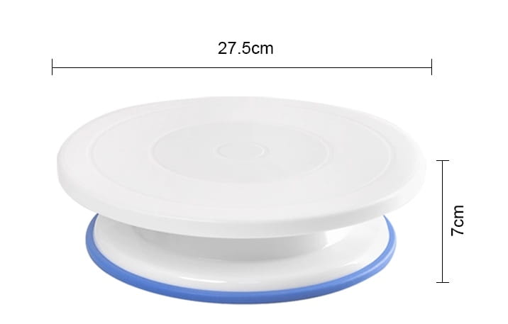 Cake Decorating Turntable + Spoon + Spatulas 8 pcs
