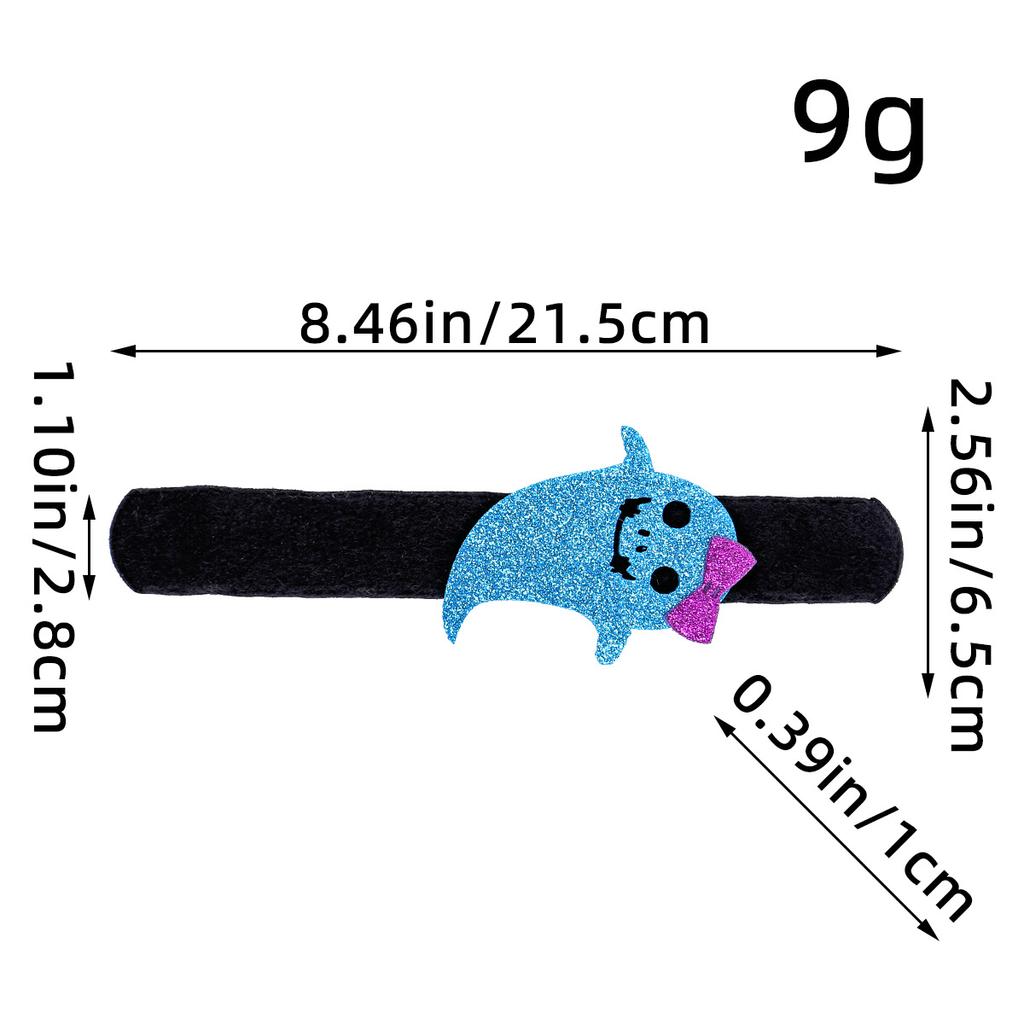 Браслет на Хэллоуин, хлопающий круг, принадлежности для детских праздников, новое украшение на запястье в виде тыквы на Хэллоуин в виде летучей мыши.