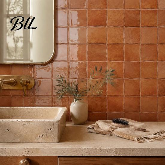 Bathroom Wall Protection Film Square Checkered Tiles Stickers, Self Adhesive Retro PET Panels, Removable DIY Home Decor Wallpaper Easy Peel And Stick
