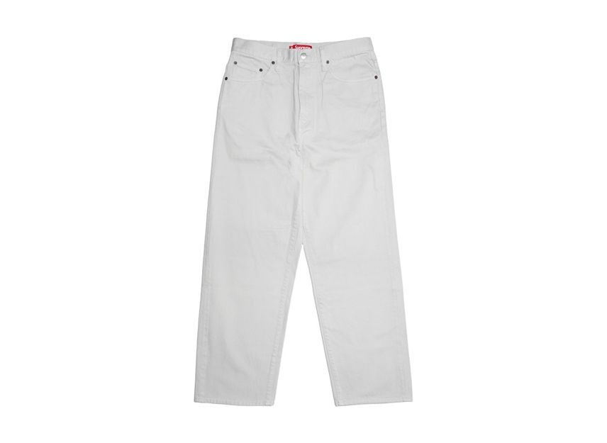 Supreme Свободные Джинсы Грей