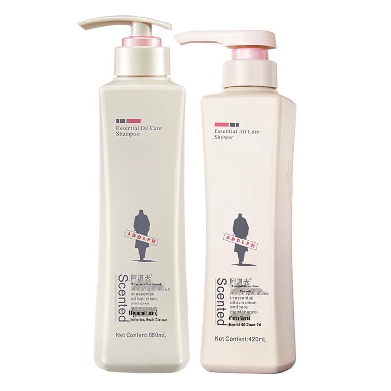 Adolph Essential Oil Hair Care & Body Wash Set