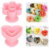 Donut Mold Baking Tool Heart Star Circle Flower Shape Fudge Bread Bakery Mould for Bakery Kitchen