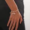Popular light luxury cute little flower rainbow trend temperament versatile new bracelet jewelry