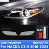 Car Headlight Protection Transparent Anti-Scratch Protective Film TPU Stickers For MAZDA CX-9 2016-2024 Accessories