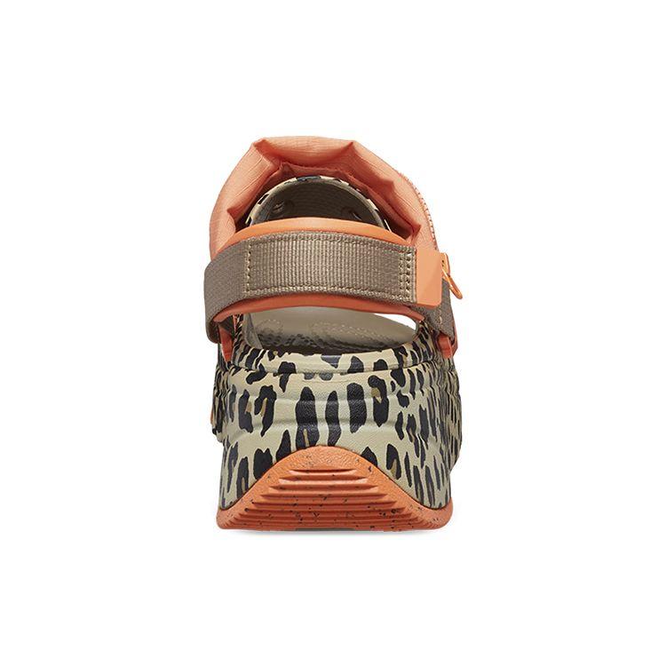 Crocs Легкие нескользящие спортивные сандалии Hiker Xscape EVA Printed, женские сандалии, оранжево-коричневые 208611-2BY