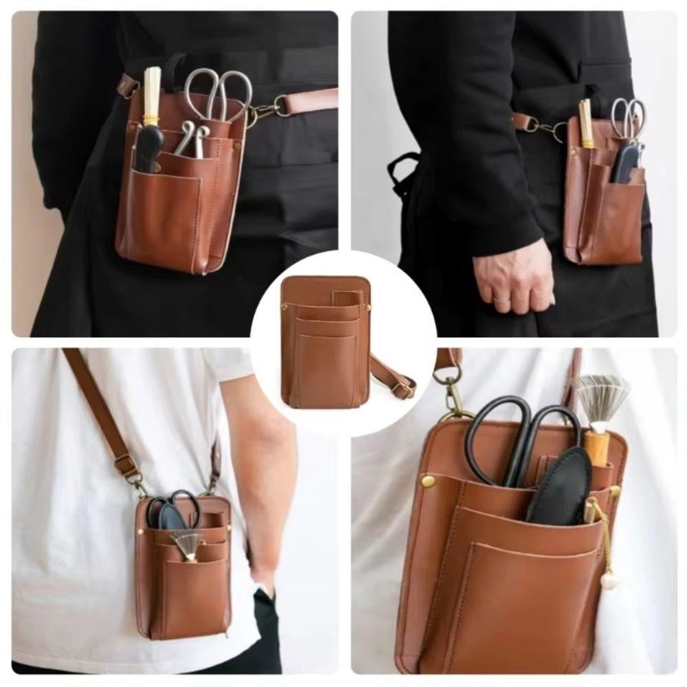Heavy Duty Leather Garden Tool Belt Multi-layer Leather Tool Belt Maintenance