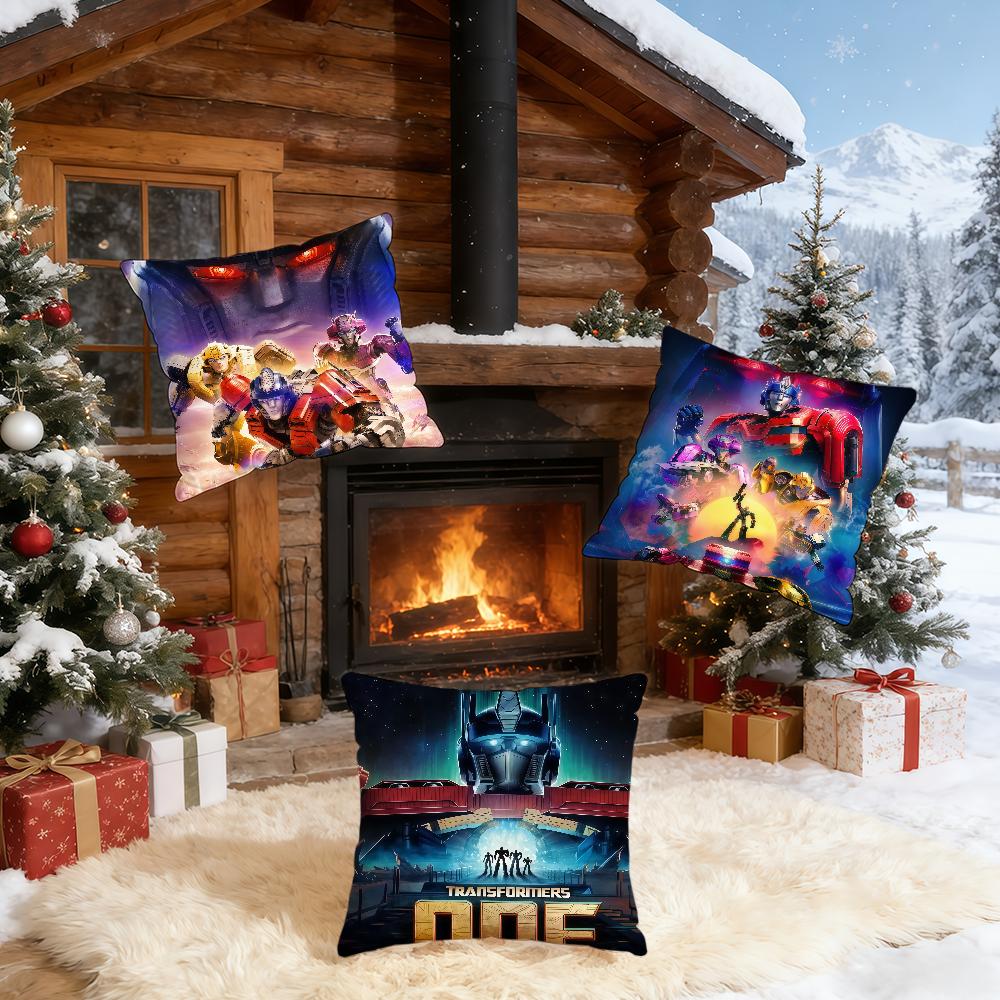 Т-Трансформеры-ЕС Мультяшная О-Одна-ЕС наволочка для подушки Дом Офис Подарки на День Рождения Юбилей Мягкая, приятная для кожи наволочка